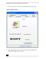 Preview for 74 page of Sony VAIO PCG-FXA33 User Manual