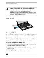 Preview for 118 page of Sony VAIO PCG-GRS100 User Manual