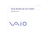 Sony Vaio PCG-GRT Series User Manual preview