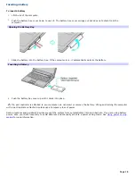 Preview for 18 page of Sony VAIO PCG-GRT100K User Manual