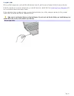 Preview for 21 page of Sony VAIO PCG-GRX560 User Manual