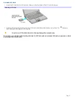 Preview for 27 page of Sony VAIO PCG-GRX560 User Manual