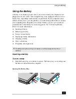 Preview for 15 page of Sony VAIO PCG-GRX690P User Manual