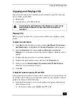 Preview for 59 page of Sony VAIO PCG-GRX690P User Manual