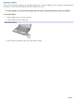 Preview for 8 page of Sony VAIO PCG-GRZ600 User Manual