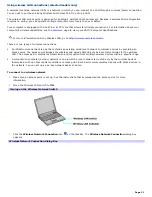 Preview for 31 page of Sony VAIO PCG-GRZ600 User Manual