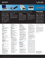 Preview for 1 page of Sony VAIO PCG-K33P Specifications