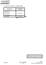 Preview for 12 page of Sony VAIO PCG-NV290 Service Manual