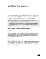 Preview for 119 page of Sony VAIO PCG-R505DFK User Manual