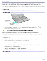 Preview for 17 page of Sony VAIO PCG-R505ELK User Manual