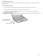 Preview for 22 page of Sony VAIO PCG-R505ELK User Manual