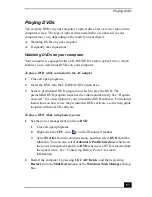 Preview for 57 page of Sony VAIO PCG-R505GCP User Manual