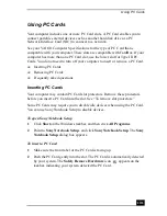 Preview for 101 page of Sony VAIO PCG-R505GCP User Manual