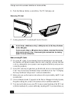 Preview for 26 page of Sony VAIO PCG-R505JE User Manual