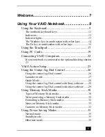 Sony VAIO PCG-R505JEK User Manual preview