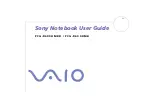 Sony VAIO PCG-R600HMK User Manual preview