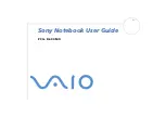 Предварительный просмотр 1 страницы Sony VAIO PCG-R600MX User Manual