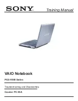 Sony VAIO PCG-V505 Series Training Manual preview