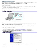 Предварительный просмотр 22 страницы Sony VAIO PCG-V505ACK User Manual