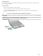 Предварительный просмотр 80 страницы Sony VAIO PCG-V505ACK User Manual