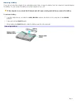 Preview for 8 page of Sony VAIO PCG-V505ACP User Manual