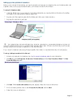 Preview for 21 page of Sony VAIO PCG-V505ACP User Manual