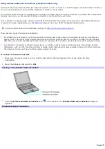 Preview for 30 page of Sony VAIO PCG-V505BH Manual