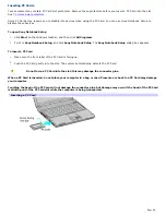 Предварительный просмотр 98 страницы Sony VAIO PCG-V505BX User Manual