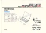 Sony VAIO PCG-Z1V Service Manual preview