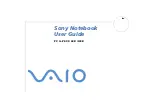 Preview for 1 page of Sony VAIO PCG-Z600HEK User Manual