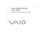 Sony VAIO PCV-2226 User Manual preview