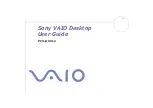 Sony VAIO PCV-RX312 User Manual preview