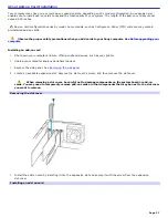 Preview for 37 page of Sony VAIO PCV-RZ40CG User Manual