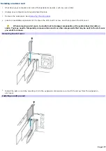 Preview for 177 page of Sony VAIO PCV-RZ55G Manual