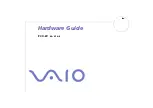 Sony VAIO PCV-W Series Hardware Manual preview