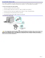 Preview for 19 page of Sony Vaio PCV-W600G User Manual