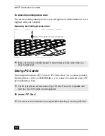 Preview for 18 page of Sony VAIO PictureBook PCG-C1VP User Manual