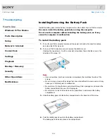 Preview for 184 page of Sony VAIO S Series User Manual