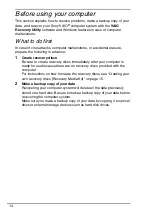 Preview for 14 page of Sony Vaio Series Operating Instructions Manual