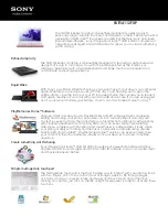 Sony VAIO SVE14112FXP Specifications preview