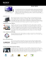 Sony VAIO SVL24112FXW Specifications preview