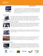 Preview for 1 page of Sony VAIO SVL24125CXB Specifications