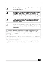 Preview for 7 page of Sony VAIO SZ00 Series Safety Information Manual