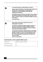 Preview for 14 page of Sony VAIO SZ00 Series Safety Information Manual