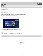 Preview for 230 page of Sony VAIO Tap 21 User Manual
