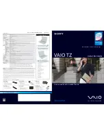 Sony VAIO TZ VGN-TZ37GN/N Specifications preview