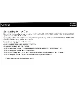 Preview for 138 page of Sony Vaio VGC-LT20 User Manual