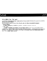 Preview for 139 page of Sony Vaio VGC-LT20 User Manual