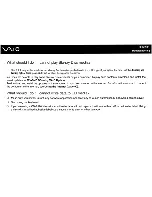 Preview for 161 page of Sony Vaio VGC-LT20 User Manual