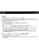 Preview for 171 page of Sony Vaio VGC-LT20 User Manual